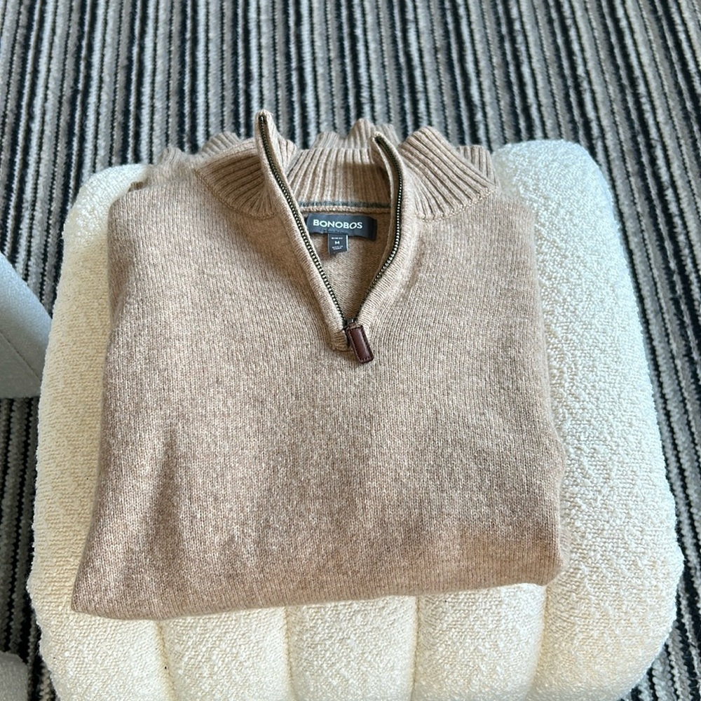 Bonobos Quarterzip Sweater